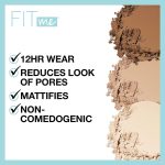 Maybelline Fit Me Matte + Poreless Pressed Face Powder Makeup, Translucent, 1 Count - Image 5